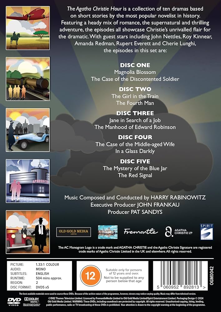 その他 Agatha Christie Hour Box Set [Import anglais] wyw801m The Agatha Christie Hour - Set 1: Amazon.ca: John Nettles